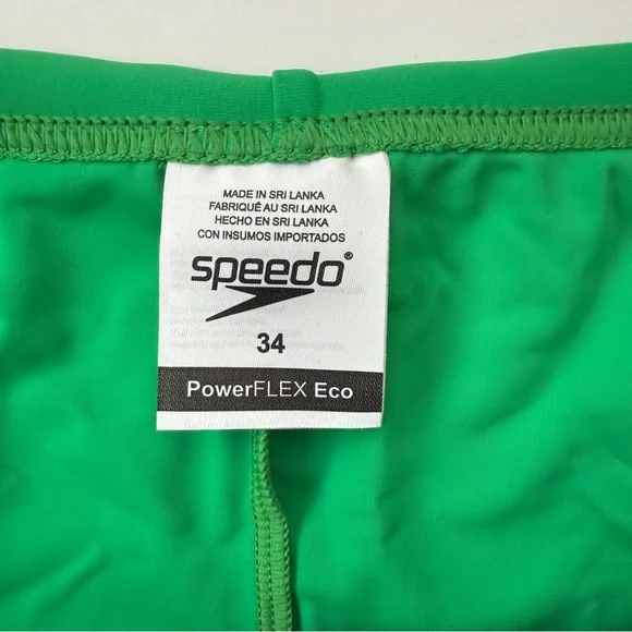 Speedo Green Swim Trunks - Picture 3 of 6